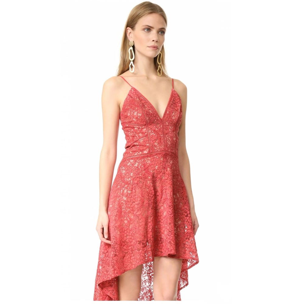 NWT The Jetset Diaries Rava Lace Maxi Dress in Apricot Size Small